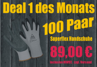 Superflex Montagehandschuhe 100 Paar