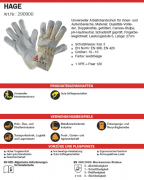 Hage Handschuhe Volleder